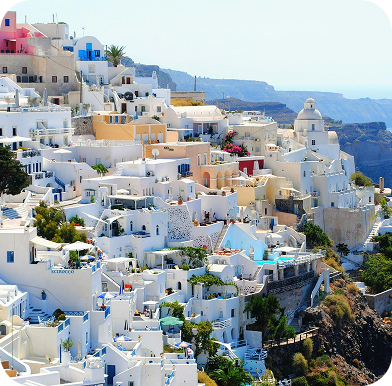 Foto da Paisagem da Grécia